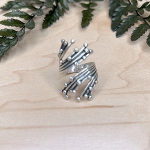 Vintage Sterling Silver Wrap Bypass Ring by Beau